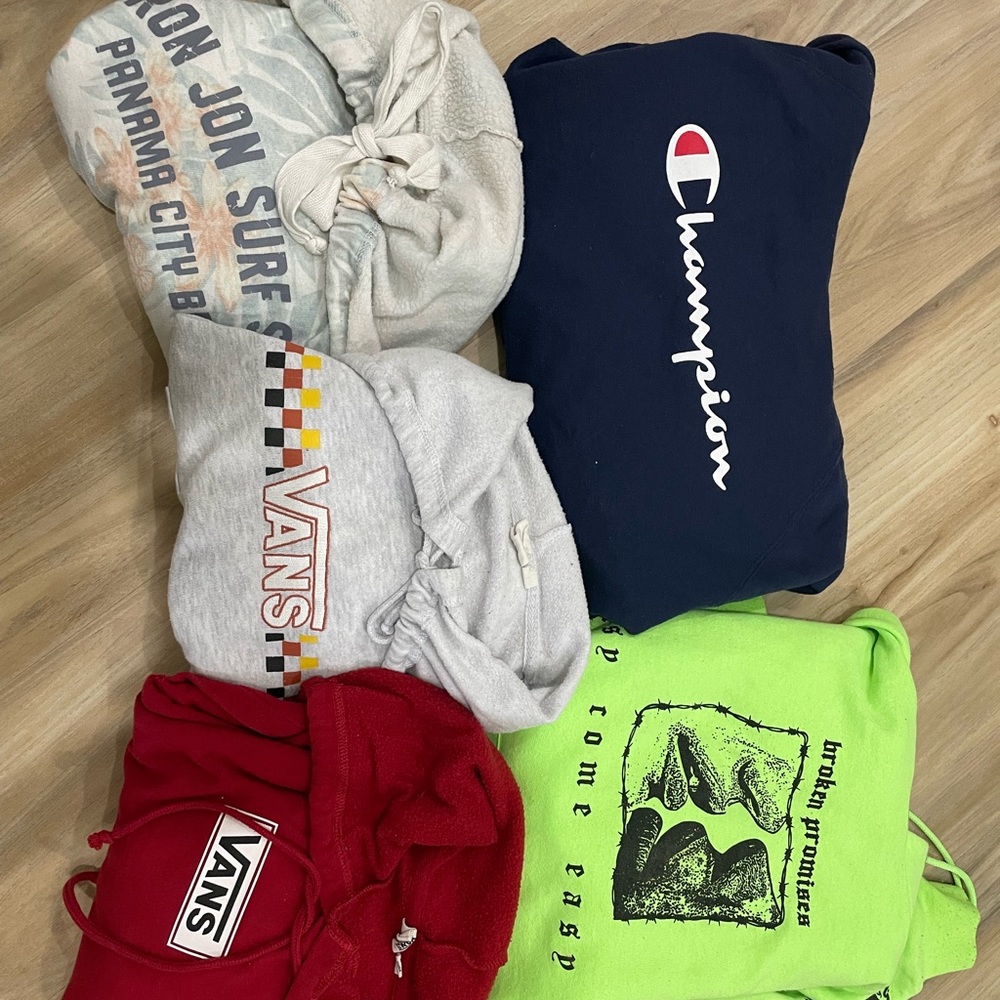 Used hoodies - make offer - $20 each - $95 all together
